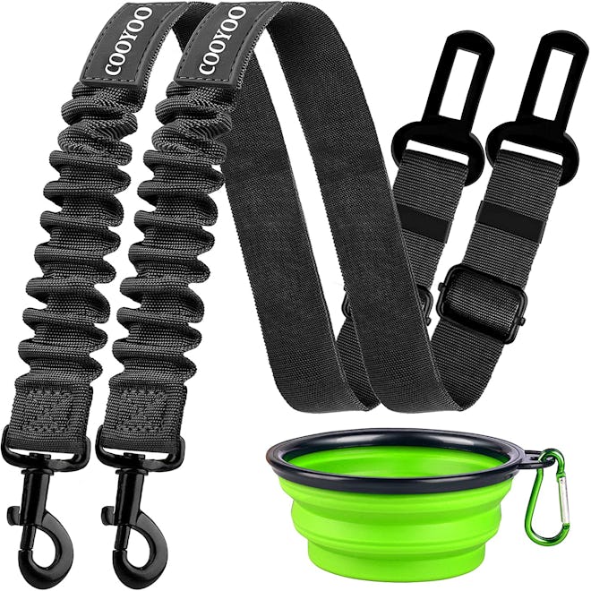 COOYOO Dog Seat Belt (2-Pack)