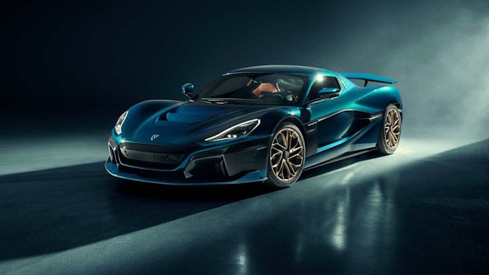 The Rimac Nevera is an electric hypercar that can go from 0-60 mph in 1.85 seconds. 
