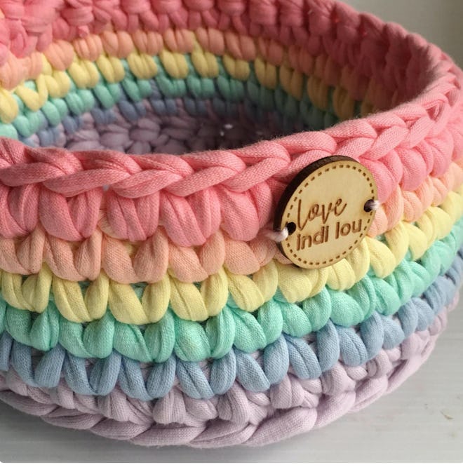 Rainbow Decor - Handmade Baskets