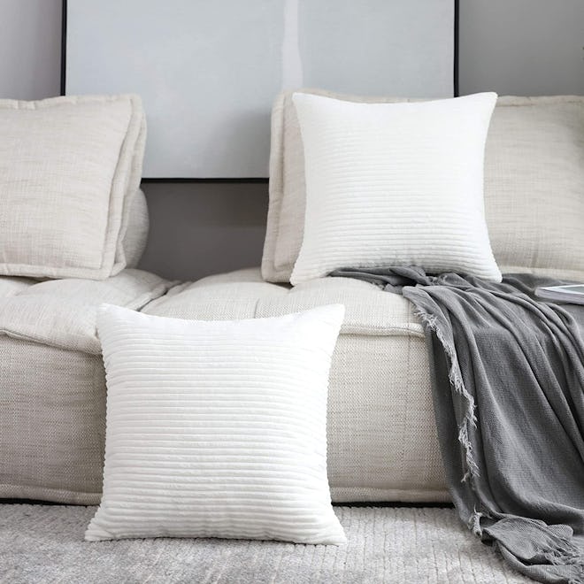 Home Brilliant Decorative Pillow Cover (Set of 2)