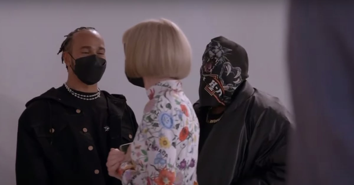 Kanye West Wears Full Face Mask Again, Does Not Wish To Be Perceived