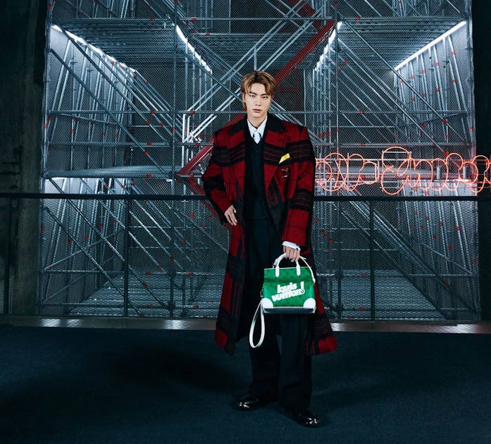 Louis Vuitton Men's Fall-Winter 2021 Show in Seoul with House Ambassadors BTS 