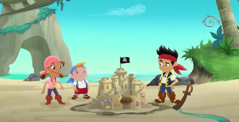 Jake and the Never Land Pirates features a character named Captain Hook.