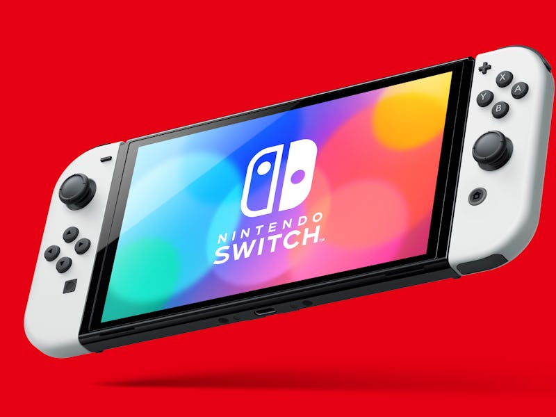 nintendo switch oled handheld