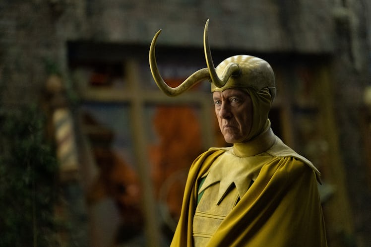 Richard E. Grant as Classic Loki in Loki Episode 5
