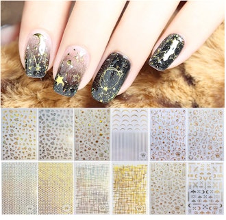 TOROKOM Nail Stickers (12 Sheets)