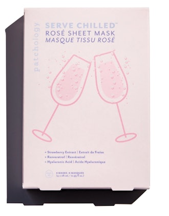Serve Chilled Rosé Sheet Mask (Pack of 4)