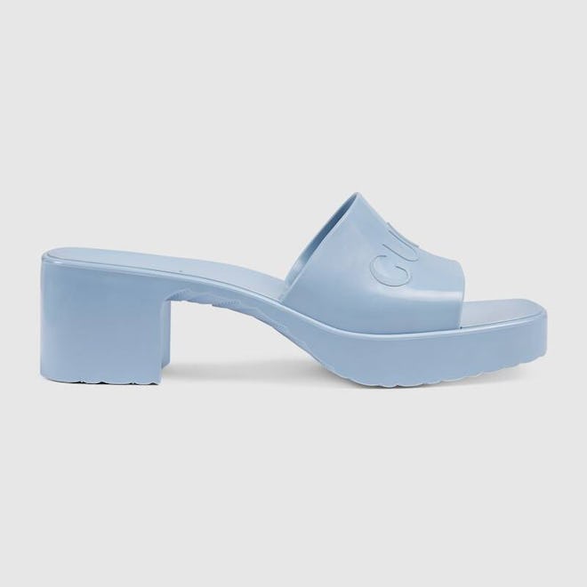 Women's Slide Sandal with Gucci Logo