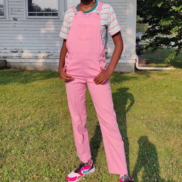 @ngarard Candy Girl Pink Overalls