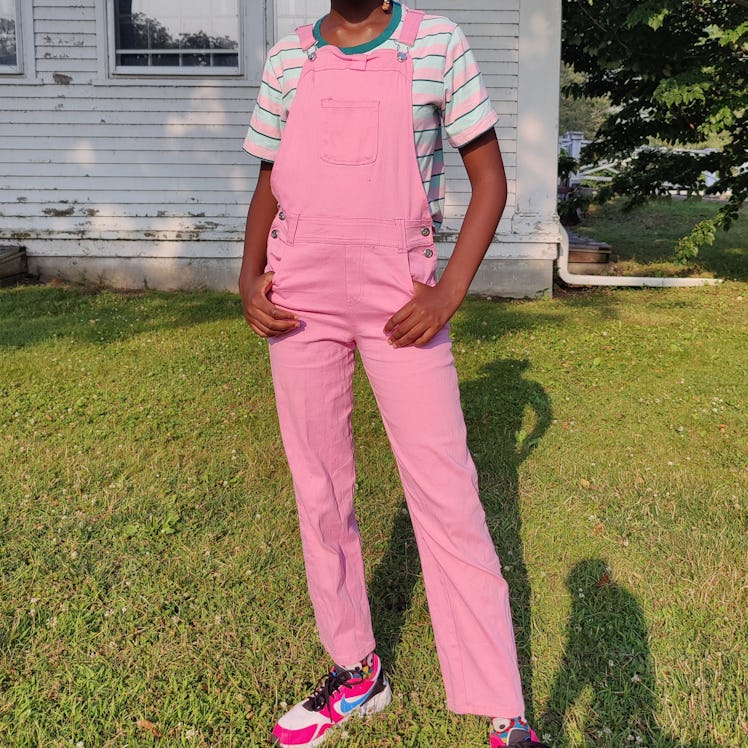 @ngarard Candy Girl Pink Overalls