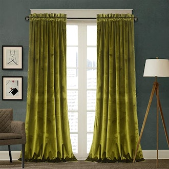 Roslynwood Velvet Curtains (Set of 2)