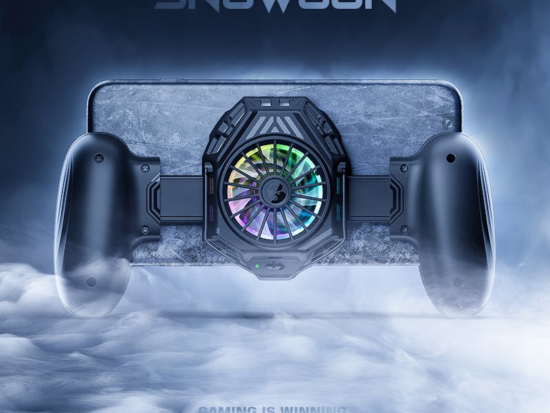 F8 Pro Snowgon phone cooler for Android and iOS phones