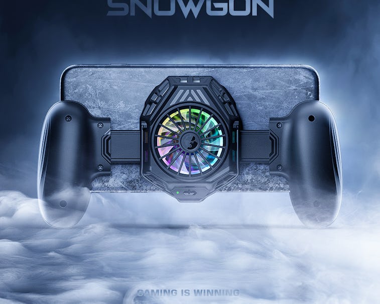 F8 Pro Snowgon phone cooler for Android and iOS phones