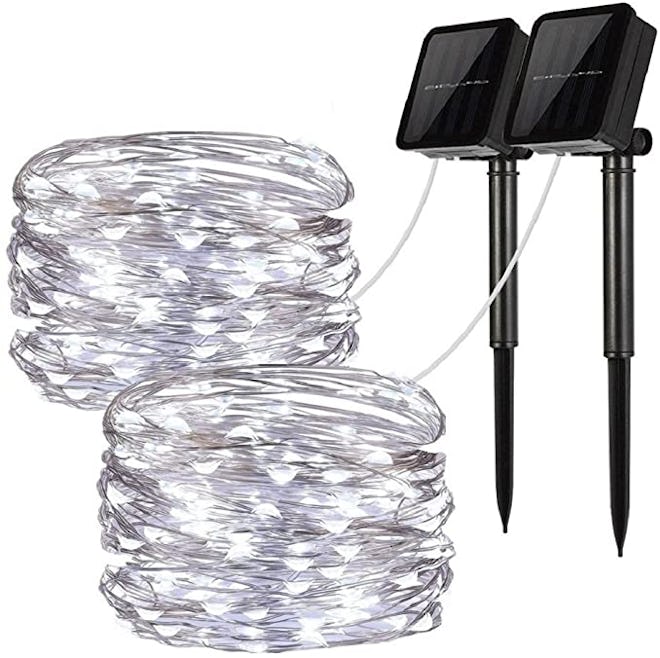 LiyuanQ Solar String Lights (2-Pack)