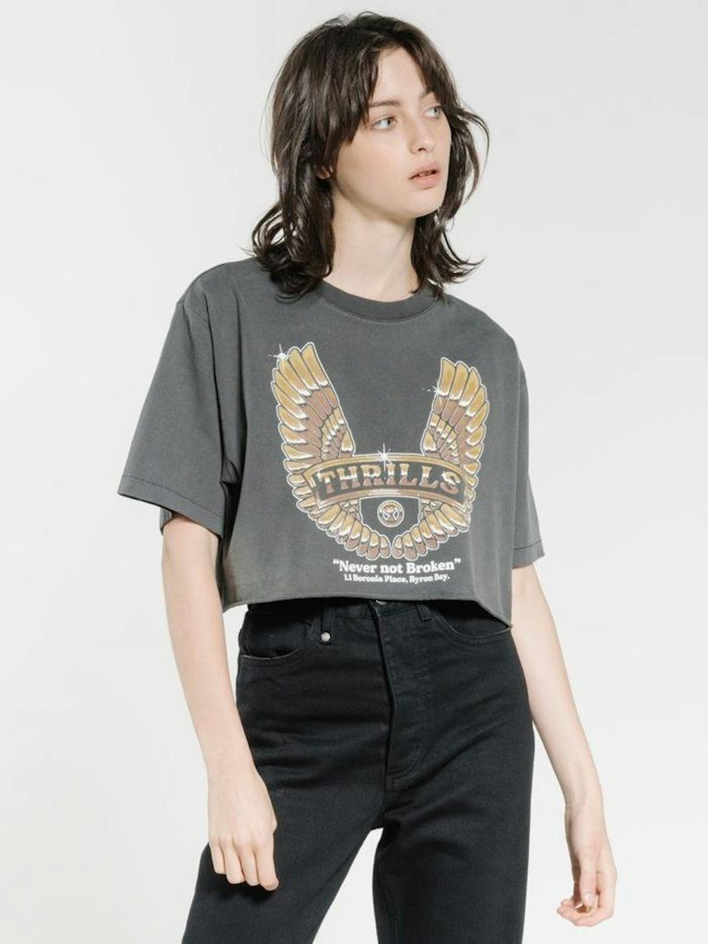 Wings of Steel Merch Super Crop Tee