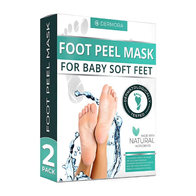 DERMORA Foot Peel Mask (2 Pack)