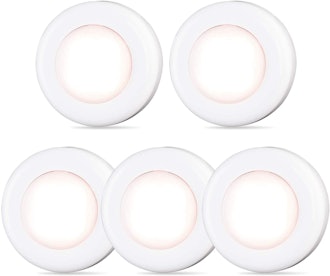 STAR-SPANGLED Battery Powered Push Lights (5-Pack)