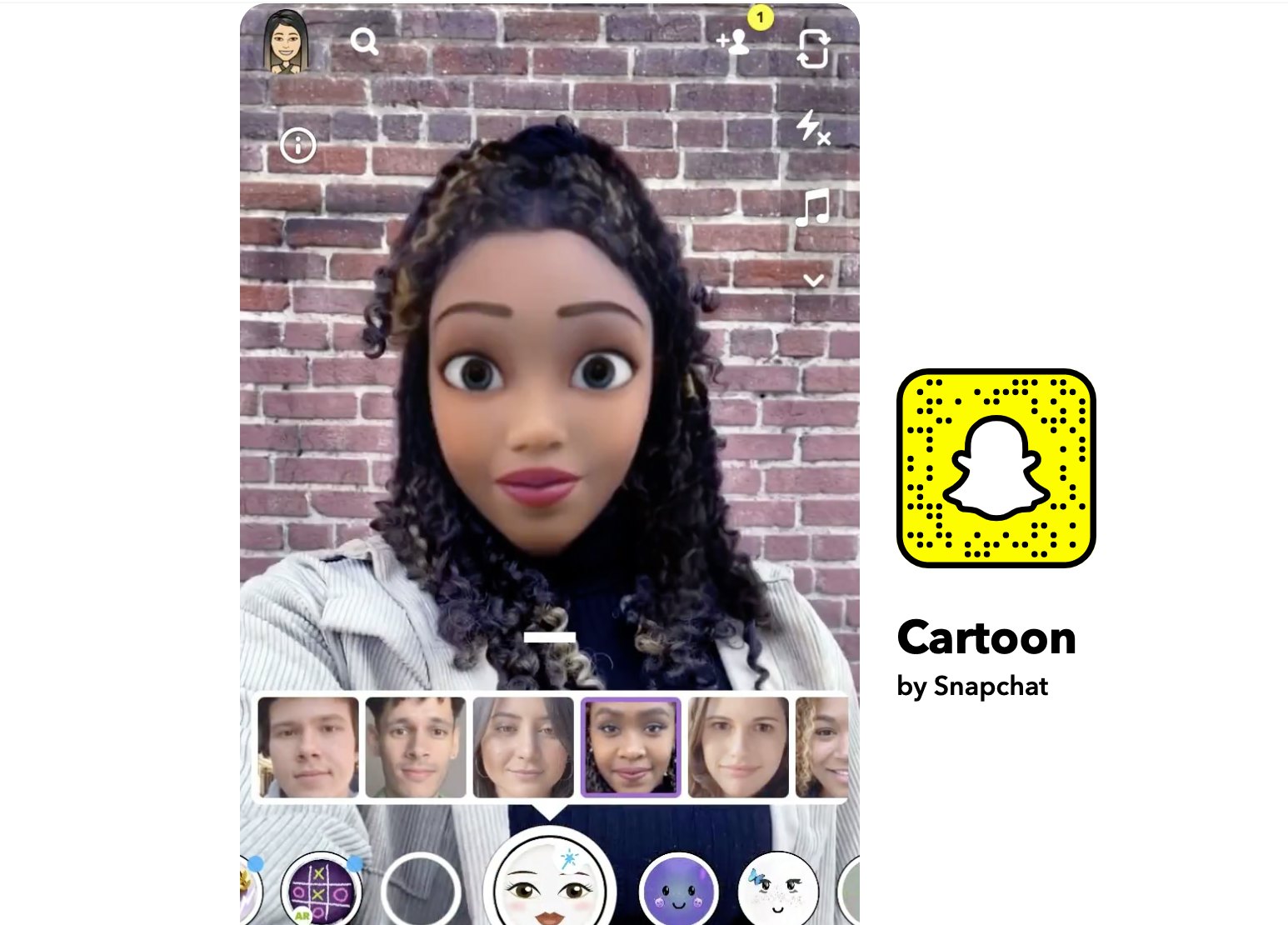 Snapchat Cartoon 3D Style Lens goes viral Heres how you can use it   Technology NewsThe Indian Express