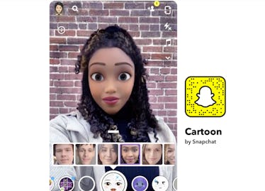 There are so many free photo apps with cartoon face filters. 