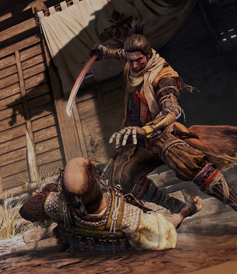 A screenshot from Sekiro