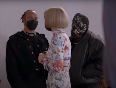 Kanye West Balenciaga Couture Mask