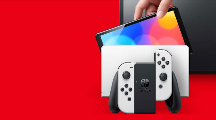 Nintendo says the dock for the new Switch can be used with existing models. 