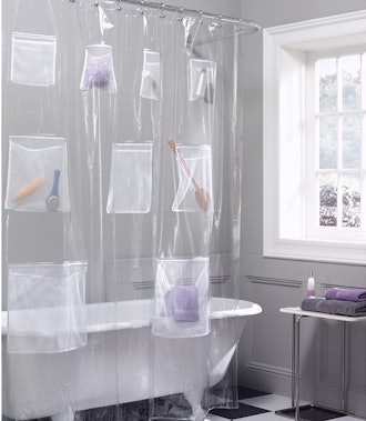 MAYTEX Mesh Pocket Shower Curtain