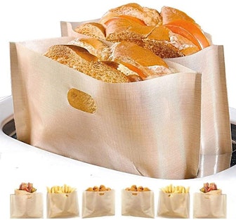 YOOCOOL Non Stick Toaster Bags (4-Pack)