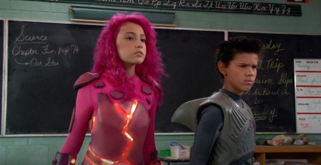Taylor Lautner stars in the 'Adventures of Sharkboy and Lavagirl.'