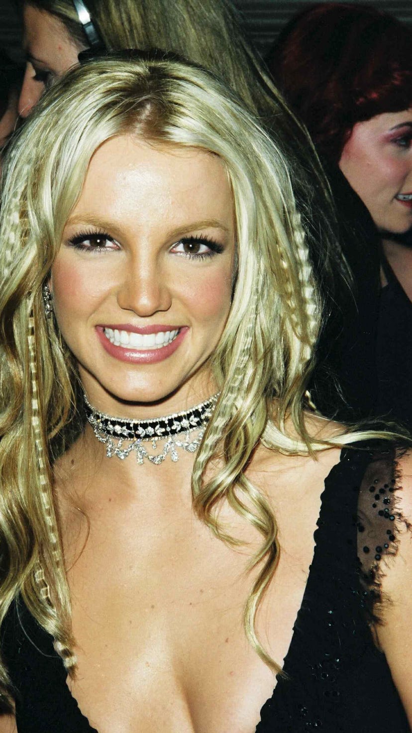 Britney Spears at the cover of NYLON's culture article.