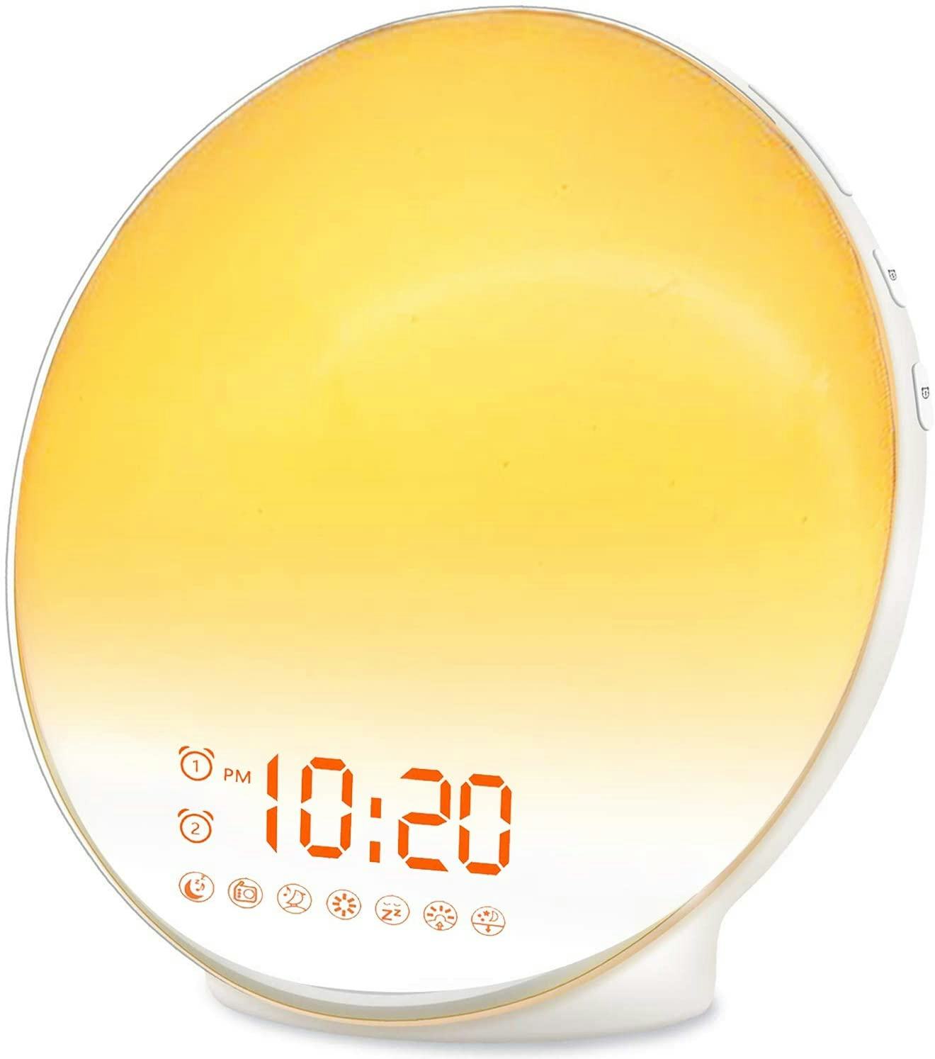 JALL Wake Up Light Alarm Clock