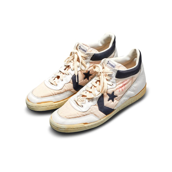 Converse Fastbreak sneakers worn by Michael Jordan during the 1984 Olympic Trials