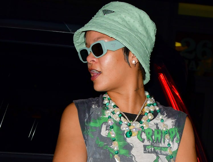 Rihanna Prada Bucket Hat Cramps