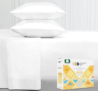 If you're looking for hypoallergenic sheets, consider these 100% cotton sheets that are soft and bre...