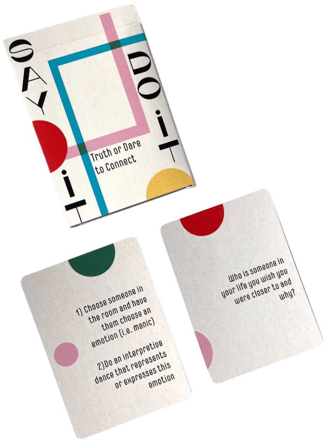 Say it Do it Reflection Cards