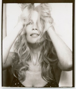 Nineties supermodel Claudia Schiffer models for her new Réalization Par x Claudia Schiffer SUPER RÉA...