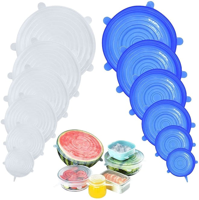 DigHealth Silicone Stretch Lids (12-Pack)