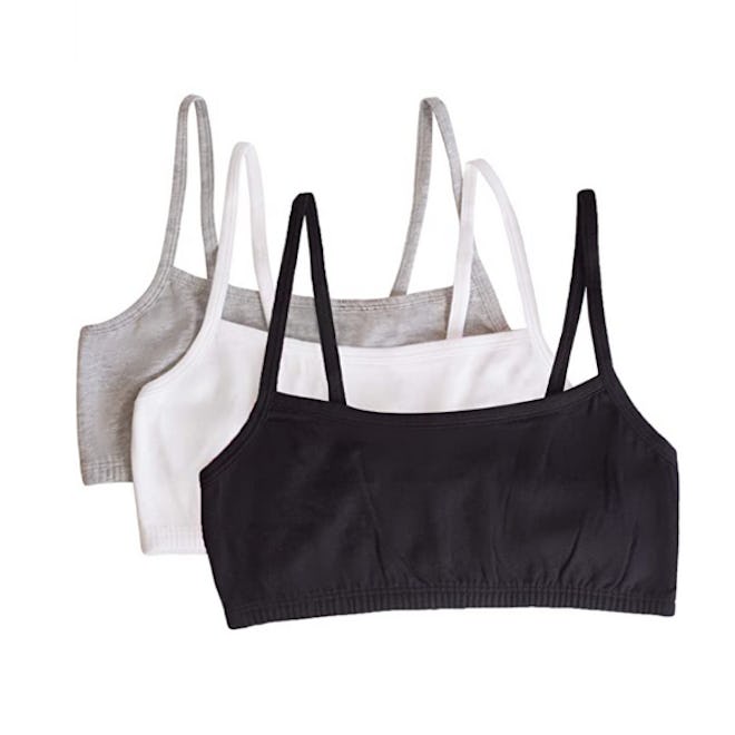 Fruit of the Loom Cotton Sports Bra (3- Pack)