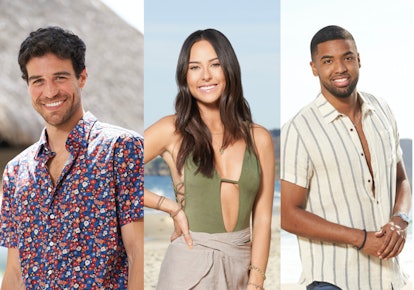 Joe Amabile, Abigail Heringer, and Ivan Hall, all part of the 'Bachelor in Paradise' Season 7 cast