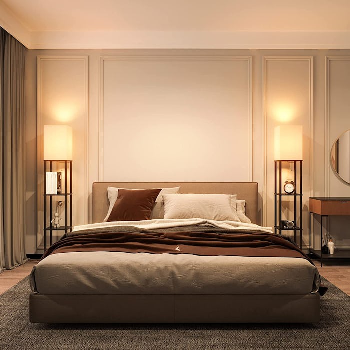 Addlon LED Modern Shelf Floor Lamp