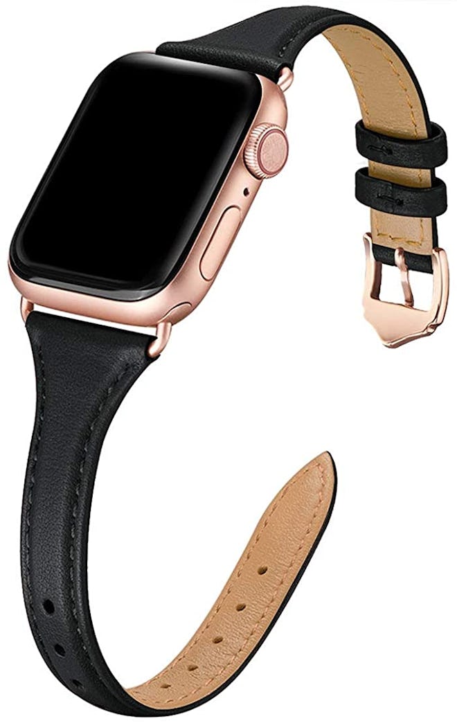 WFEAGL Leather Bands Compatible with Apple Watch