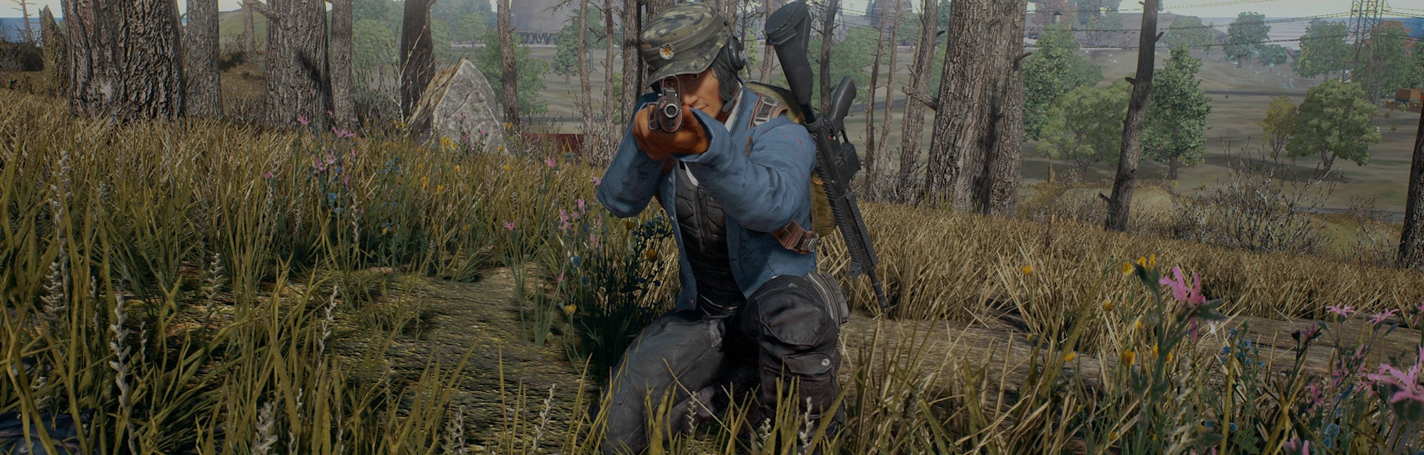 A screenshot of gameplay from PUBG