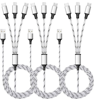 Puxnoin Multi Charging Cable (3-Pack)