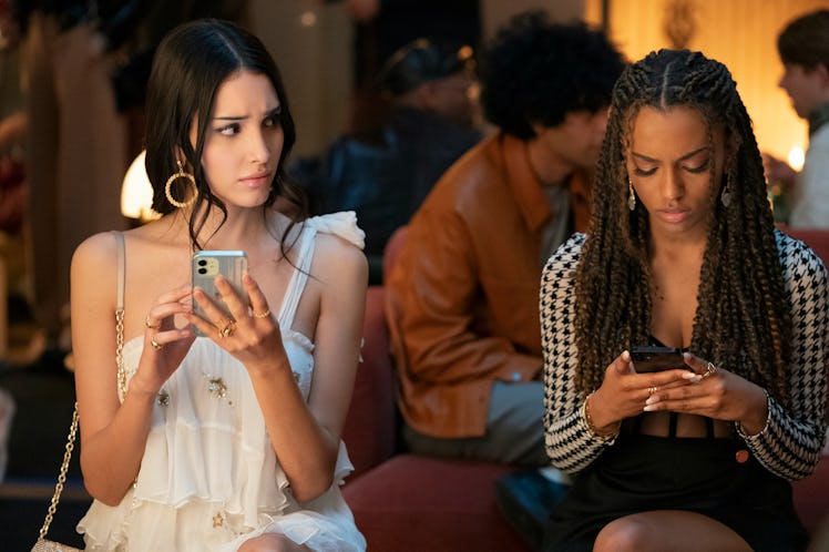 Zion Moreno and Lee Smith are as confused about Rebecca's identity on Gossip Girl as the rest of us