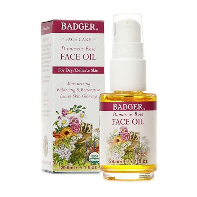 Badger Damascus Rose Antioxidant Face Oil