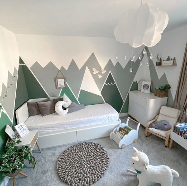 Mountain themed nursery