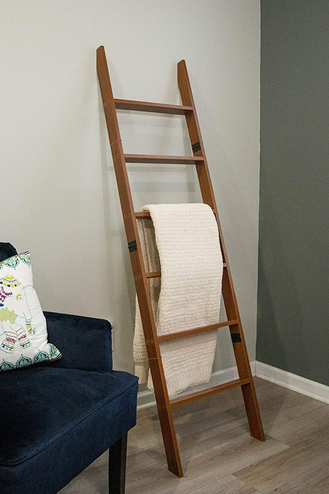 Relodecor Wall Leaning Blanket Ladder (6-Foot)
