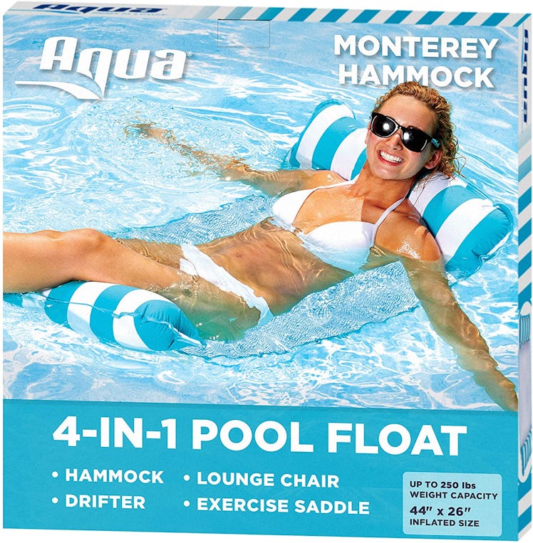 Aqua 4-in-1 Monterey Hammock Inflatable Pool Float