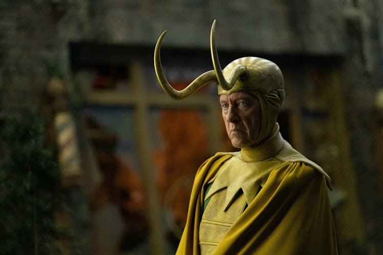 Richard Grant as Classic Loki in the Loki Lair in 'Loki'