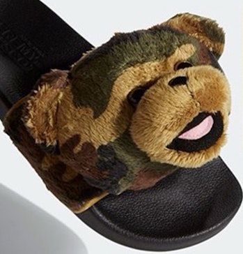 Adidas and Jeremy Scott made the cutest teddy bear sandals ever